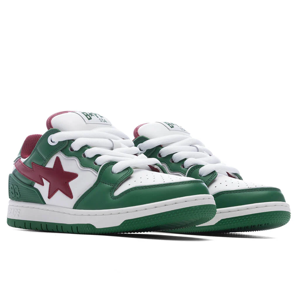 Women's New Bape SK8 STA #1 - Green - Image 2