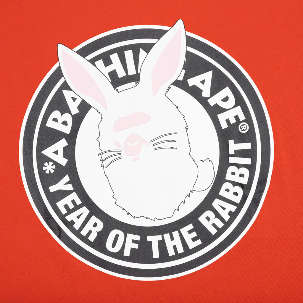Year Of The Rabbit Tee - Red - Image 3