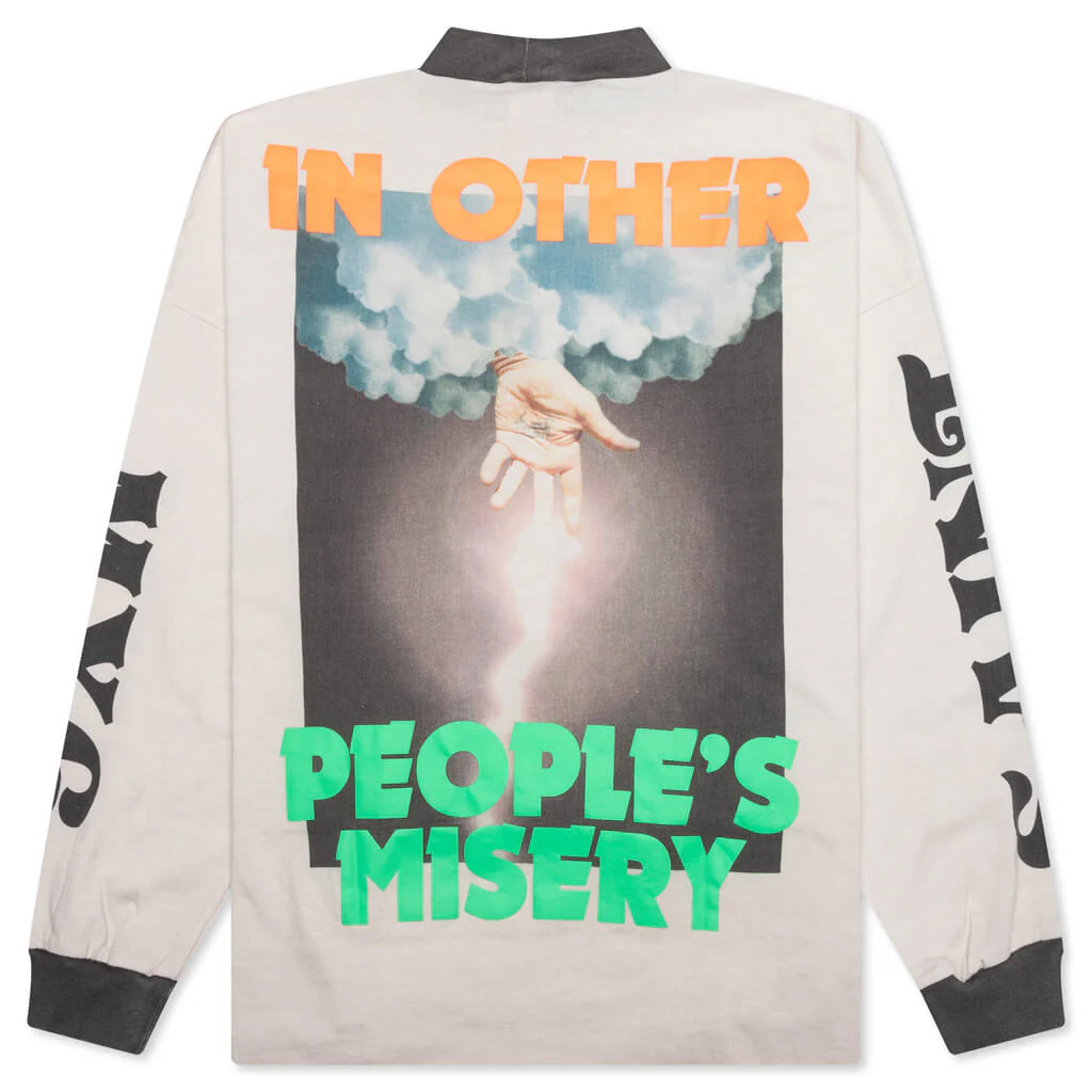 A Cheap Holiday L/S Tee - White - Image 2