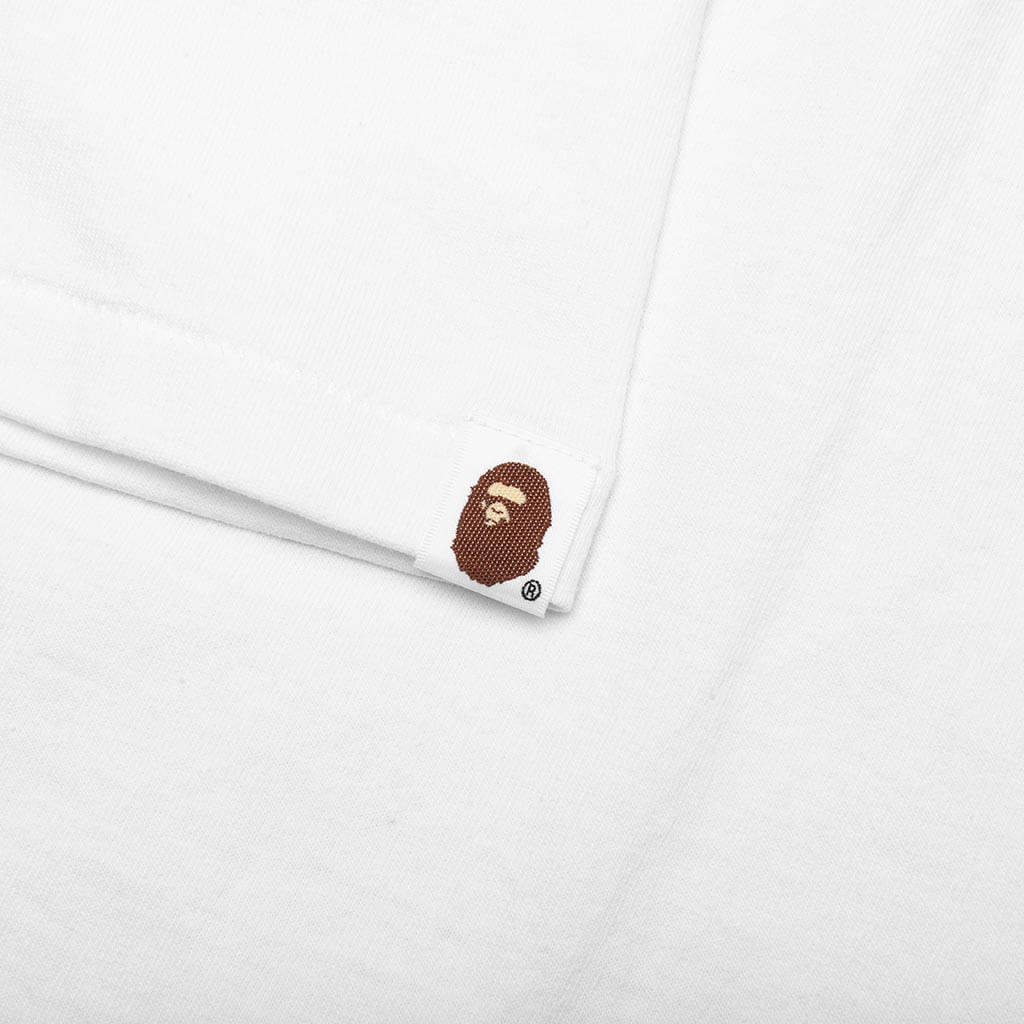 ABC Camo By Bathing Ape Tee - White/Pink - Image 4