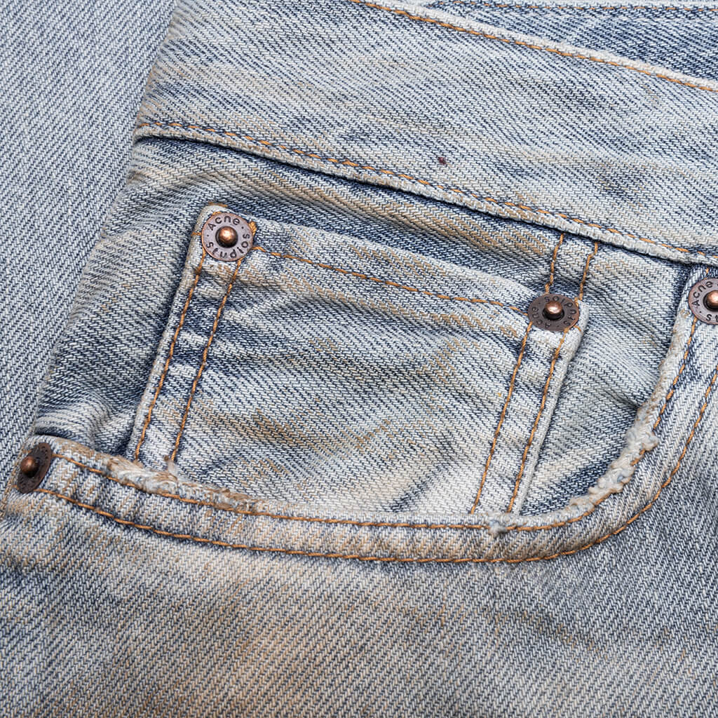 2023 Pencillin Loose Fit Jeans - Mid Blue - Image 3