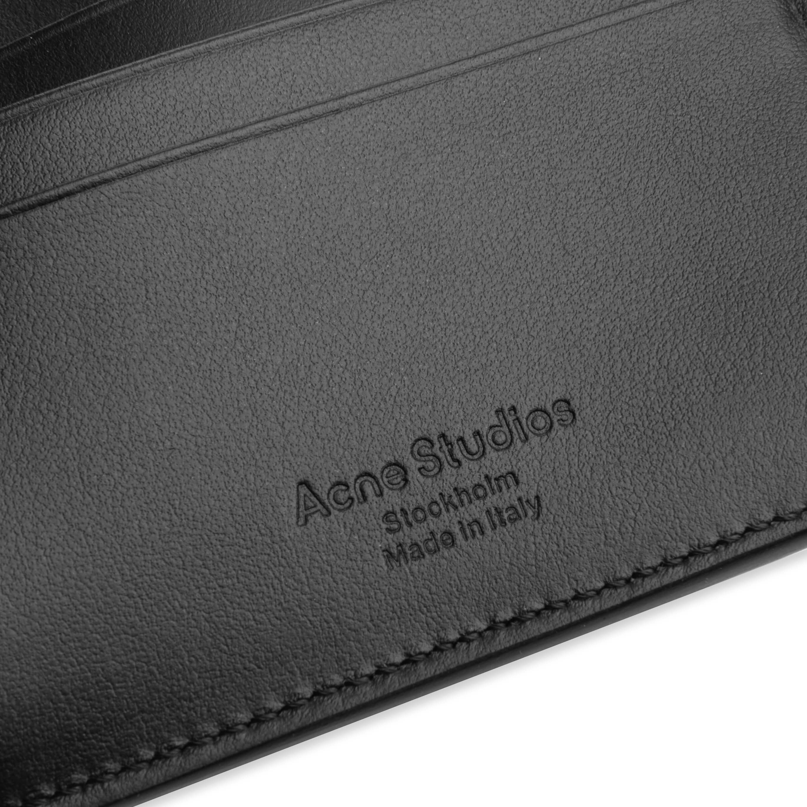 Folded Leather Wallet Fn-Ux-Slgs000286 - Black - Image 3