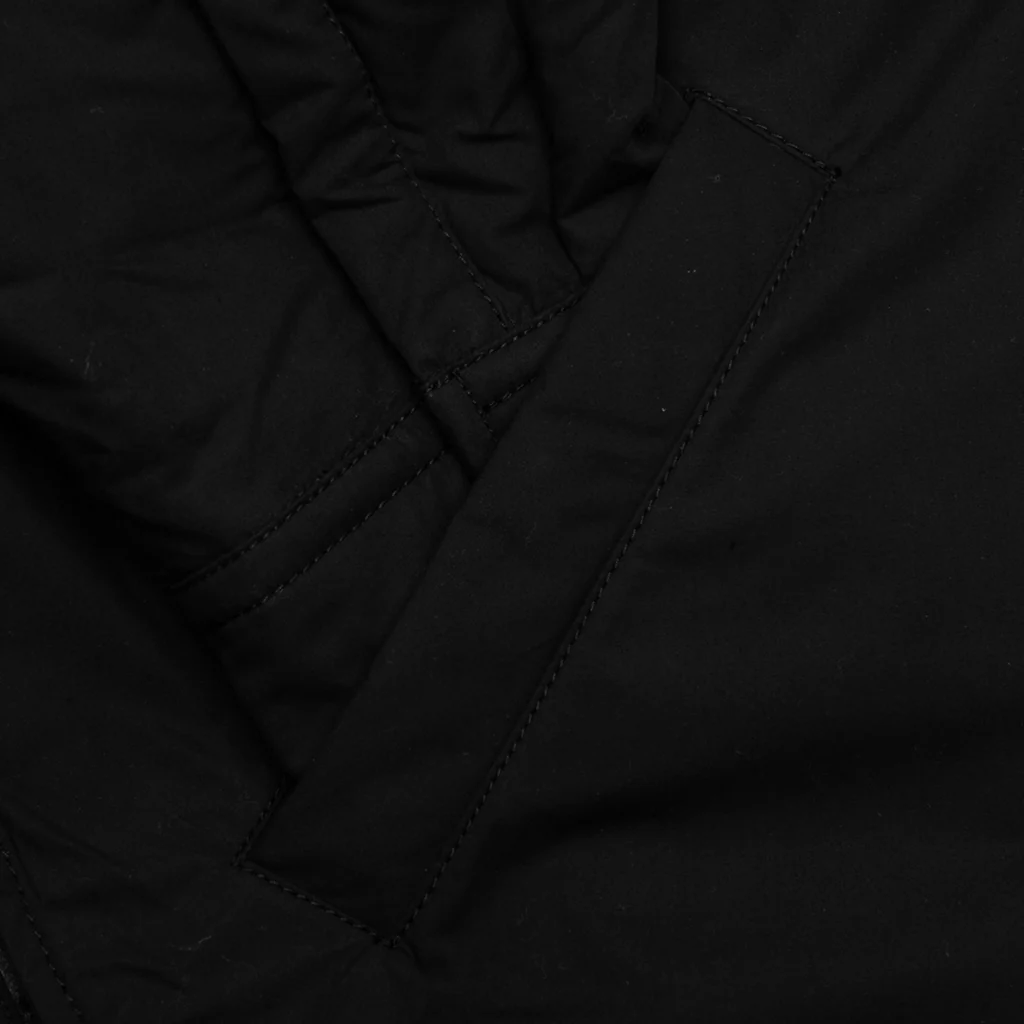 Button-Up Jacket - Black - Image 4