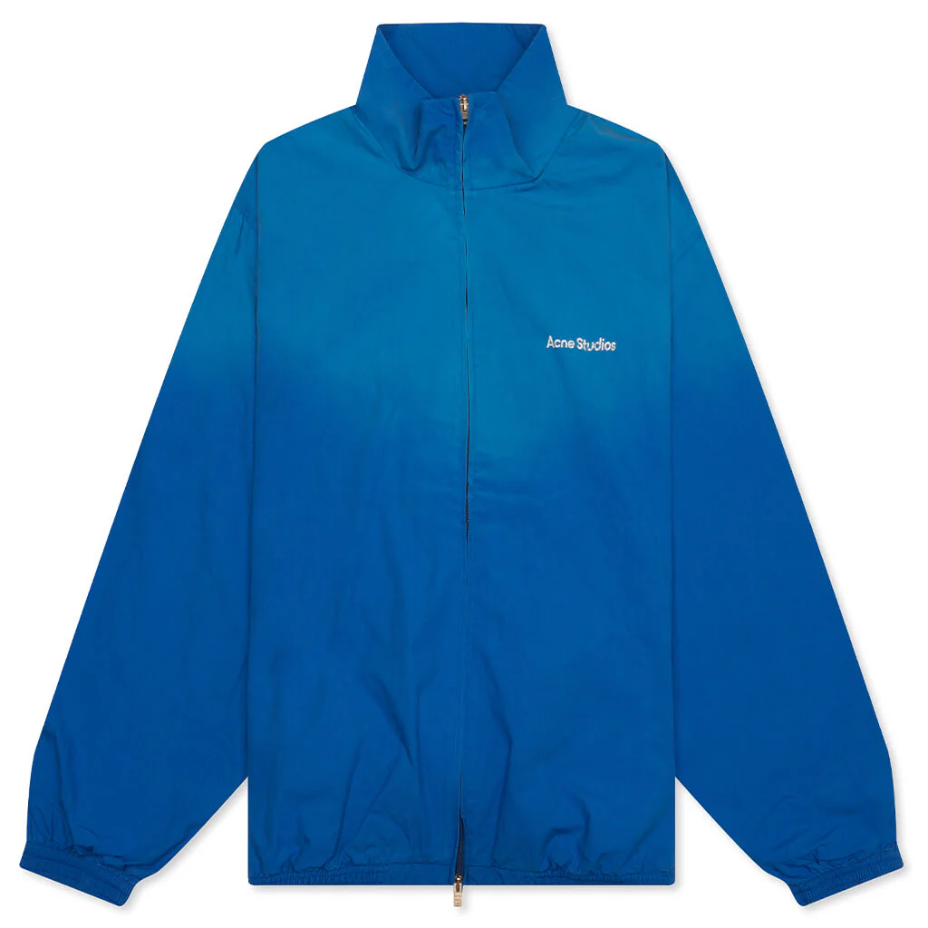 Logo Zipper Jacket - Bright Blue