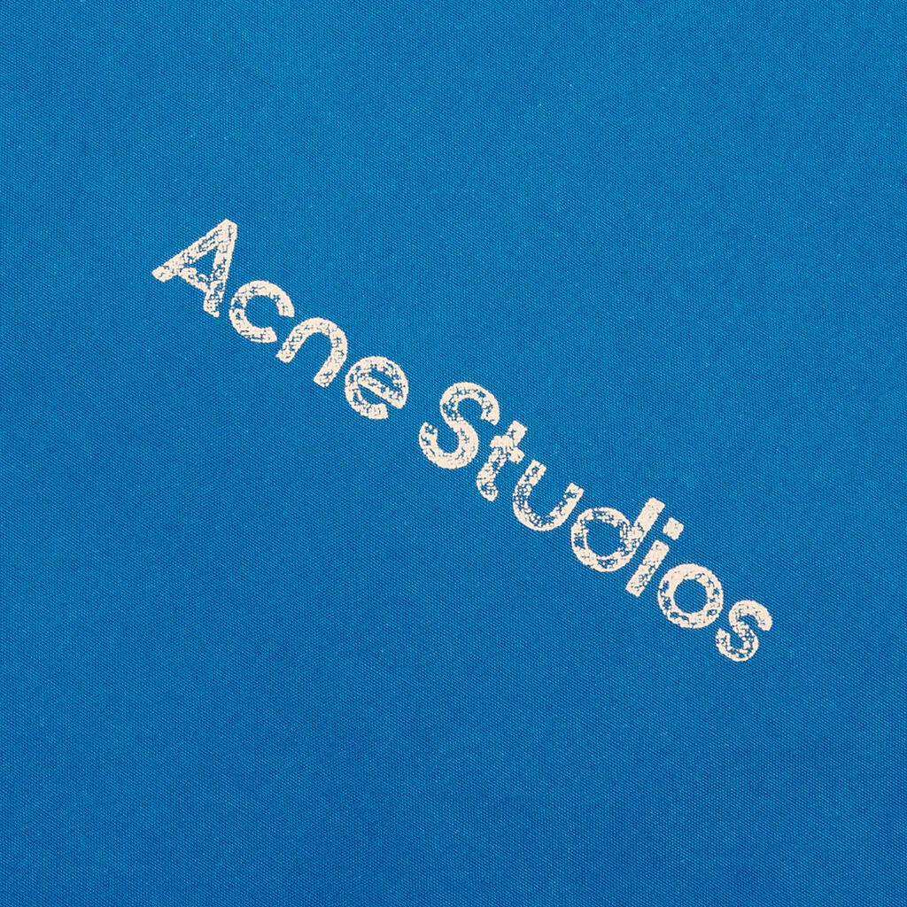Logo Zipper Jacket - Bright Blue - Image 3