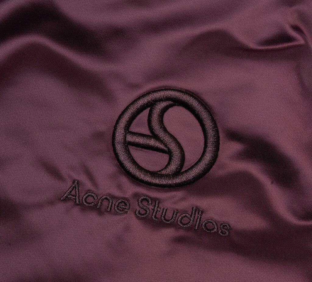 Technical Bomber Jacket - Burgundy - Image 3