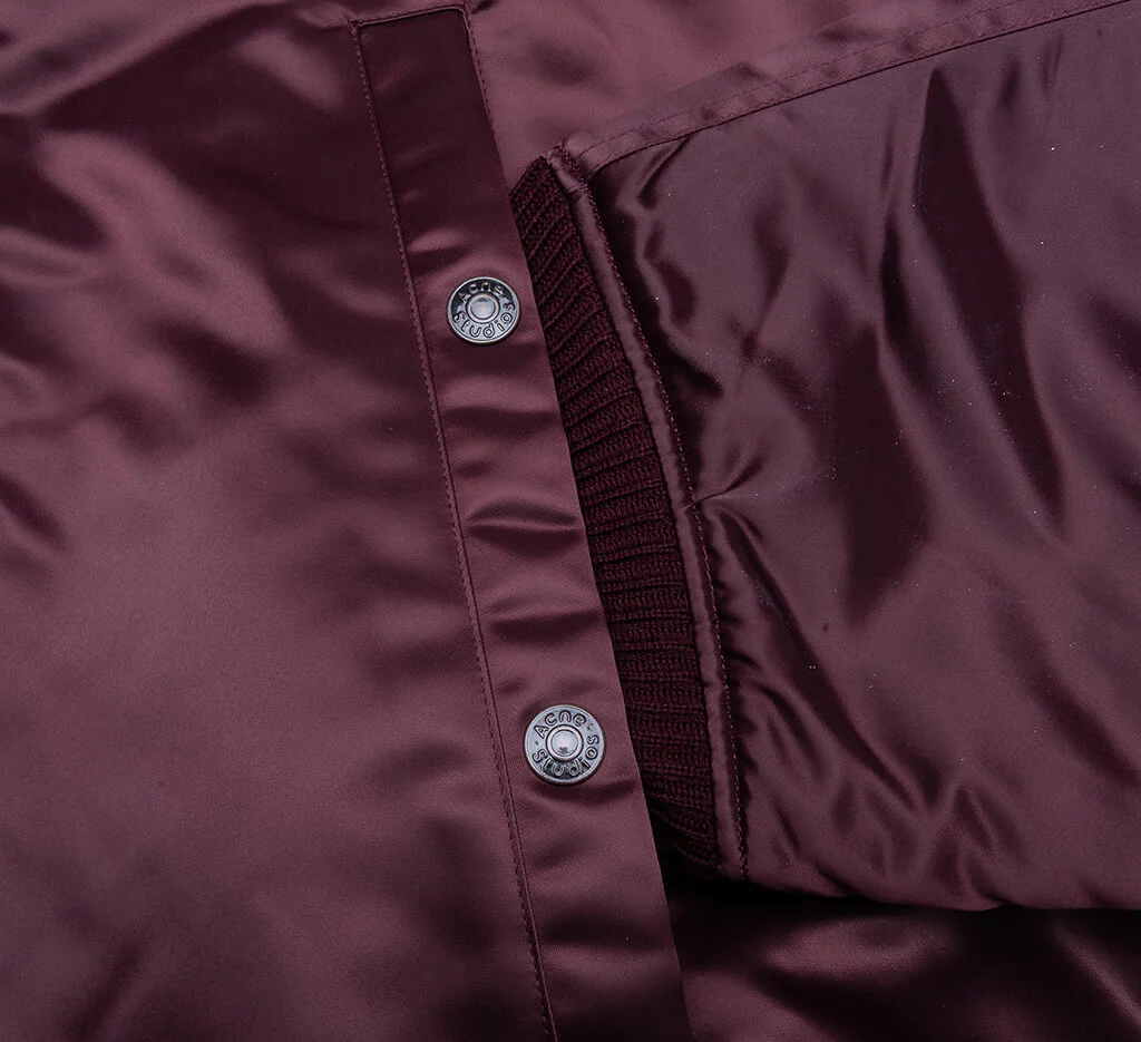Technical Bomber Jacket - Burgundy - Image 4