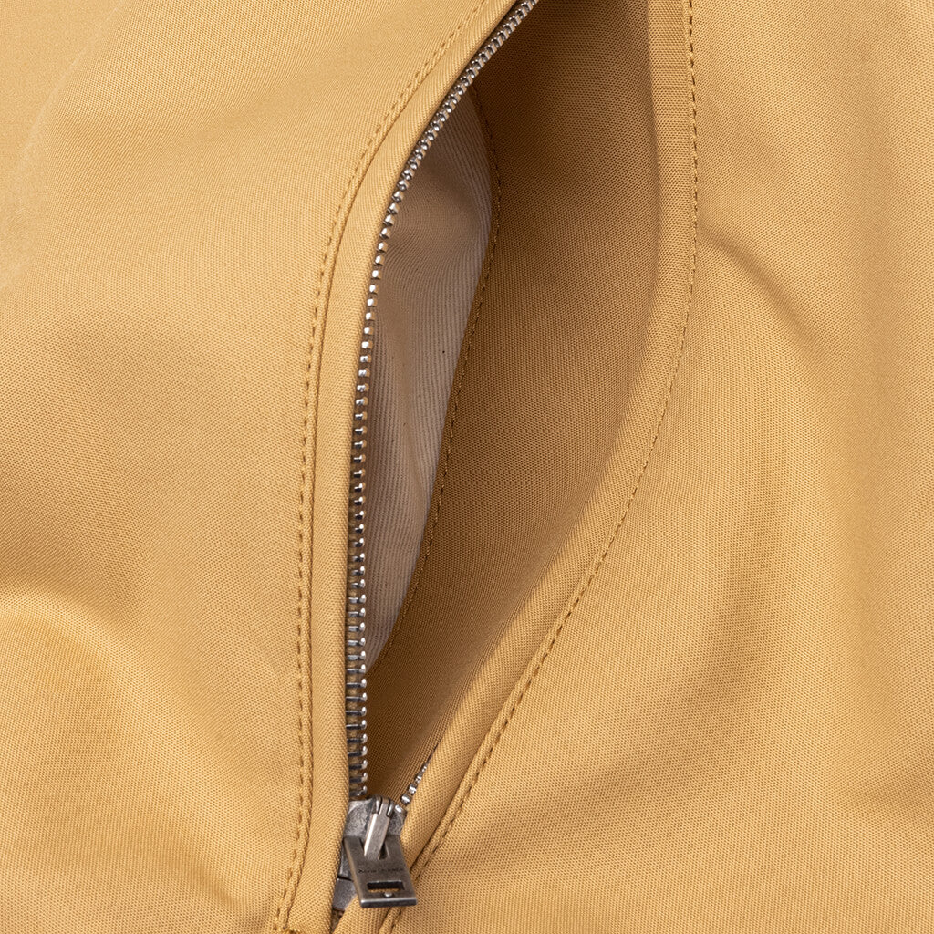 Double Cotton Satin Jacket - Sand Beige - Image 5