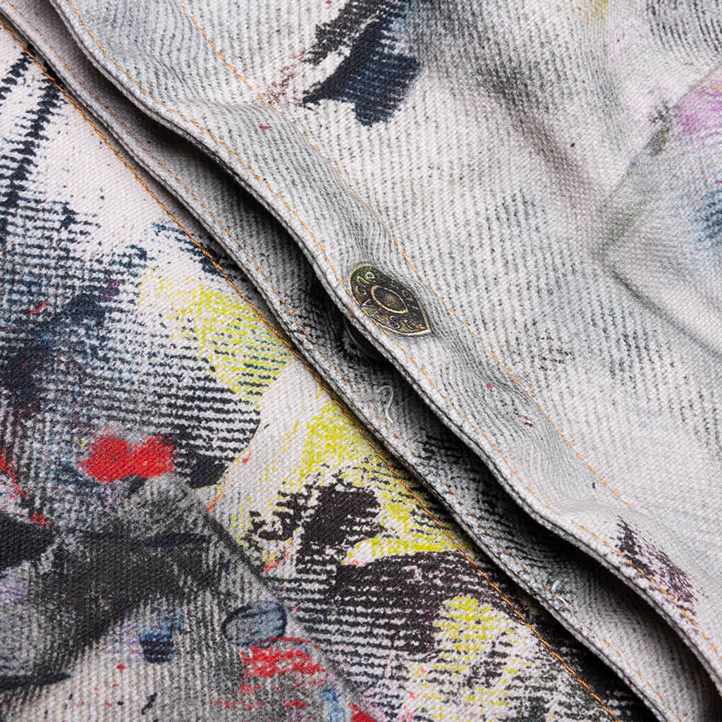 Trompe L'oeil Jacket - White/Multi - Image 7