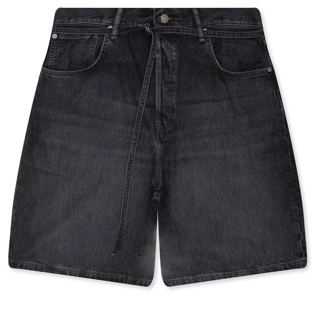 Denim Shorts - Black