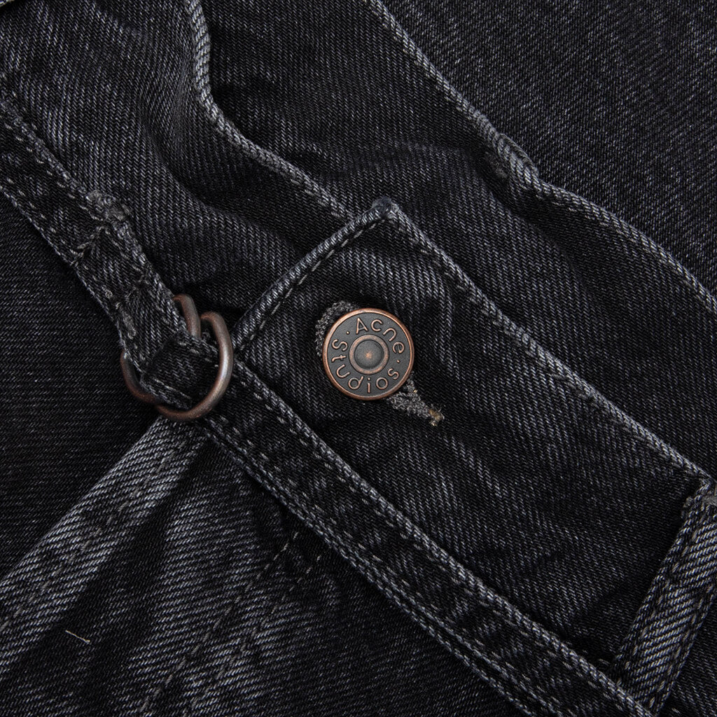 Denim Shorts - Black - Image 3