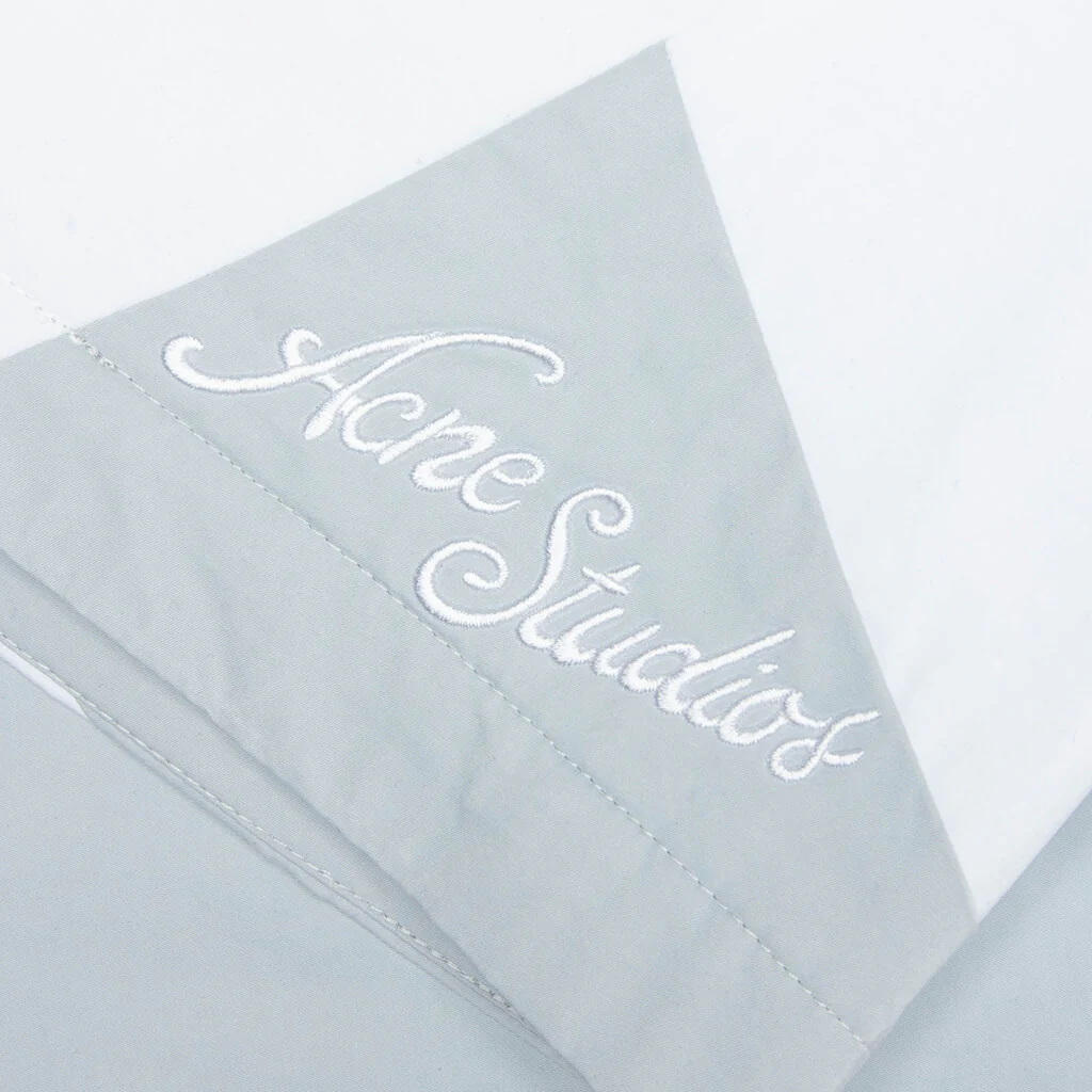 Embroidered Logo Shorts - Cold Grey - Image 5
