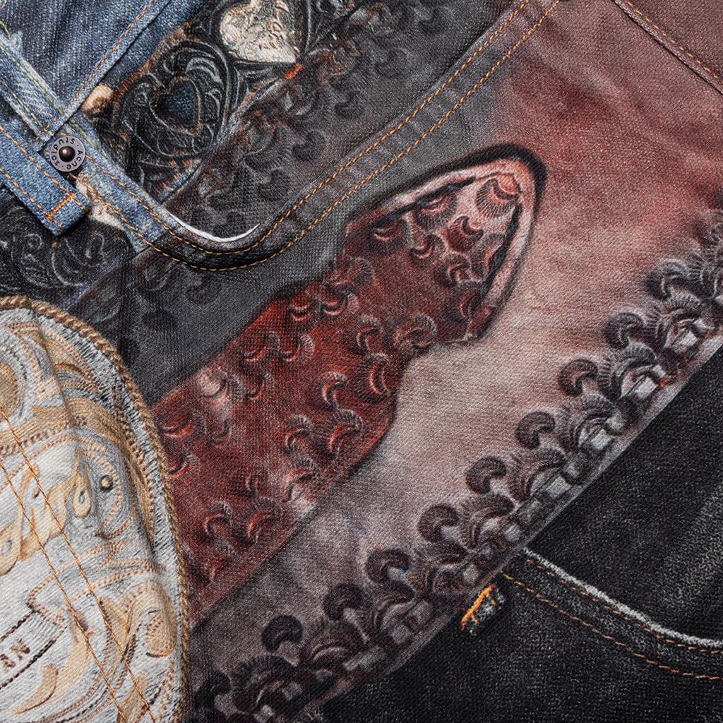 2010 Regular Fit Jeans - Blue/Black - Image 3