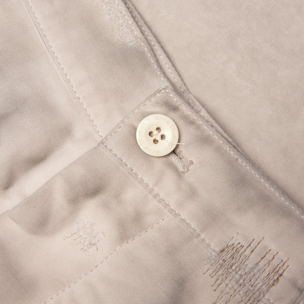 Mended Trousers - Light Taupe - Image 3