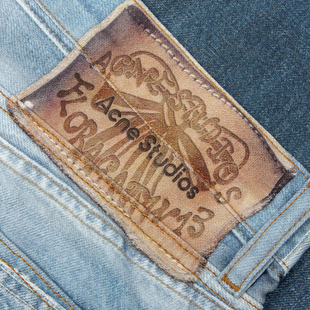 1981 Trompe L'oeil Jeans - Mid Blue - Image 6