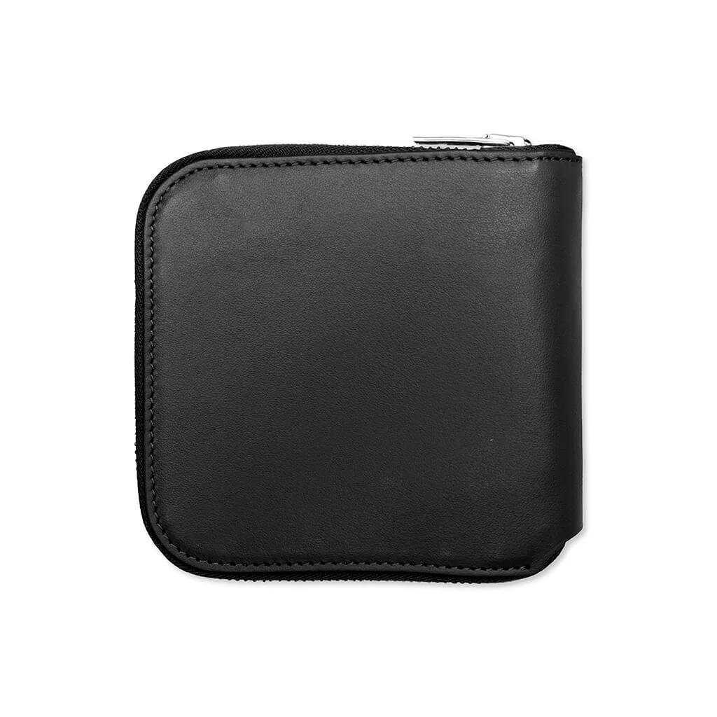 Zipped Wallet - Black - Image 2
