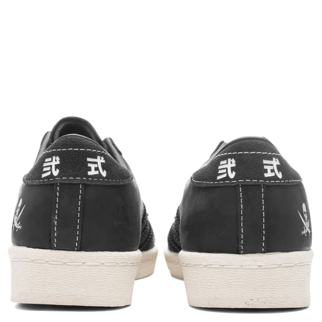 Adidas x Neighborhood Superstar - Core Black/Core Black/Cloud White - Image 4