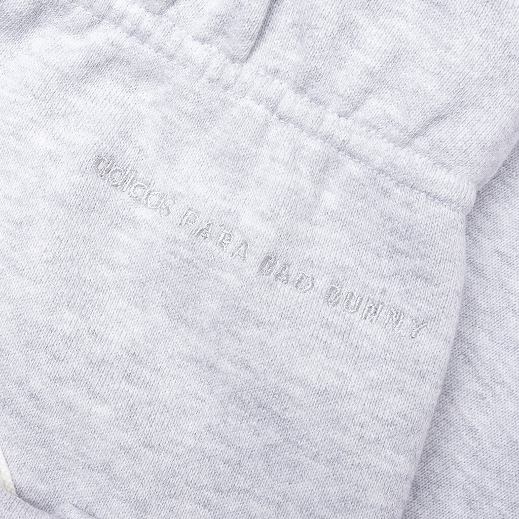 Adidas x Bad Bunny Tapered Heavy Sweat Pant - Light Grey Heather - Image 3