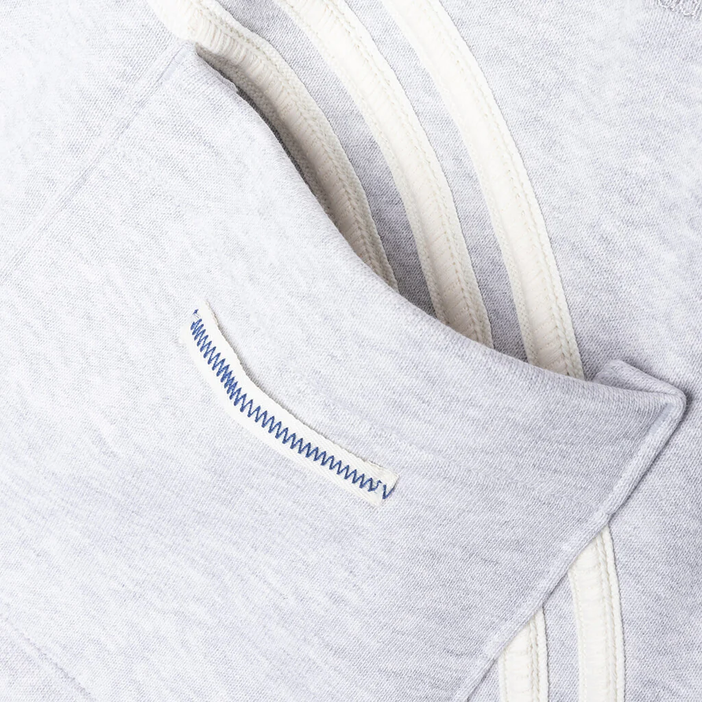 Adidas x Bad Bunny Tapered Heavy Sweat Pant - Light Grey Heather - Image 4