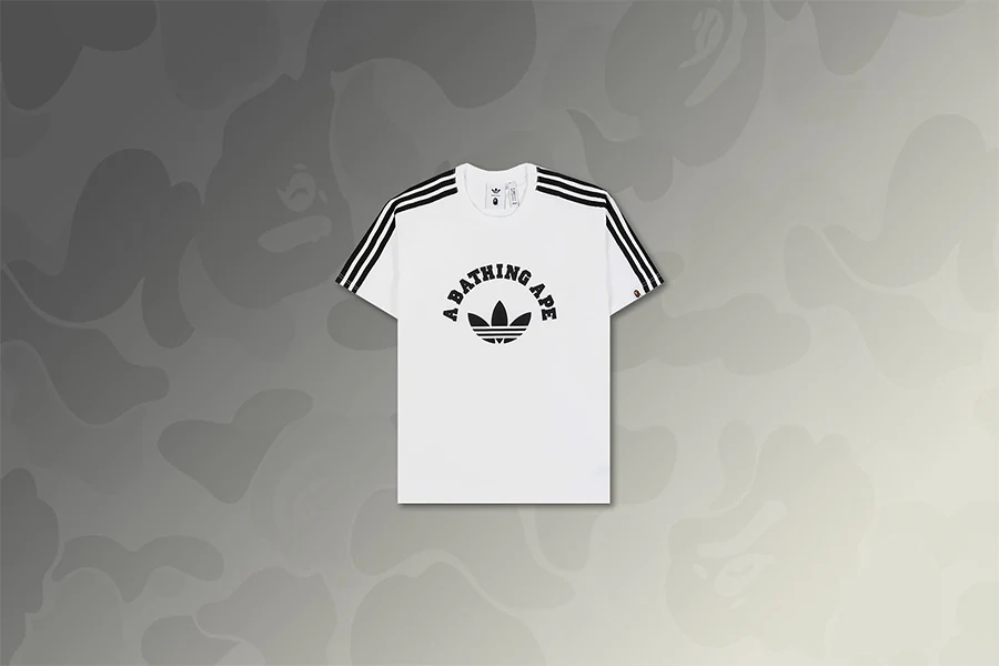 Adidas x BAPE Tee - White - Image 2