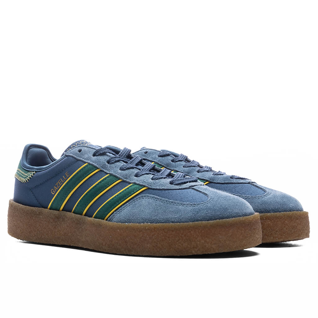 Adidas x CLOT Gazelle by Edison Chen - Night Marine/Collegiate Green/Hazy Yellow - Image 2