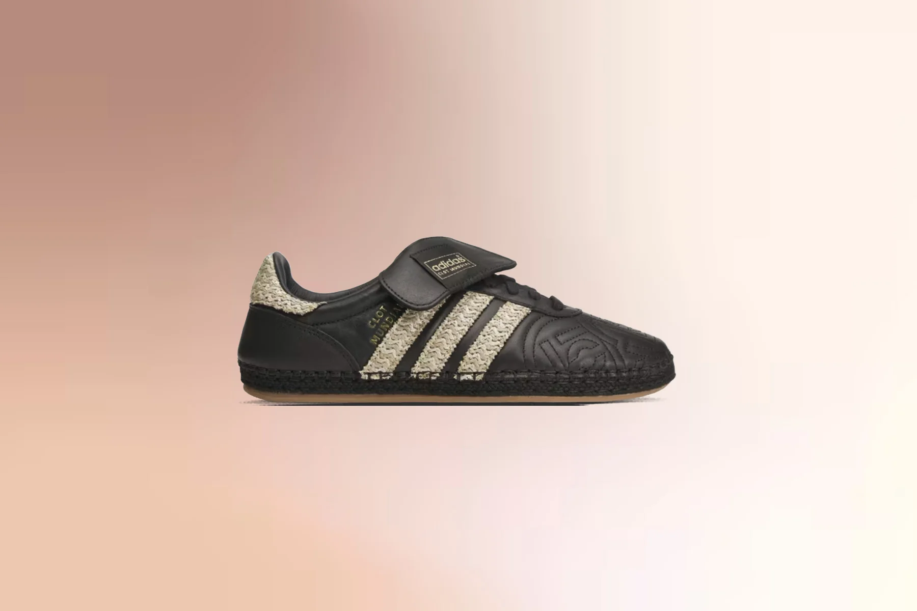 Adidas Originals x CLOT by Edison Chen Mundial - Core Black/Hemp/Core Black - Image 2