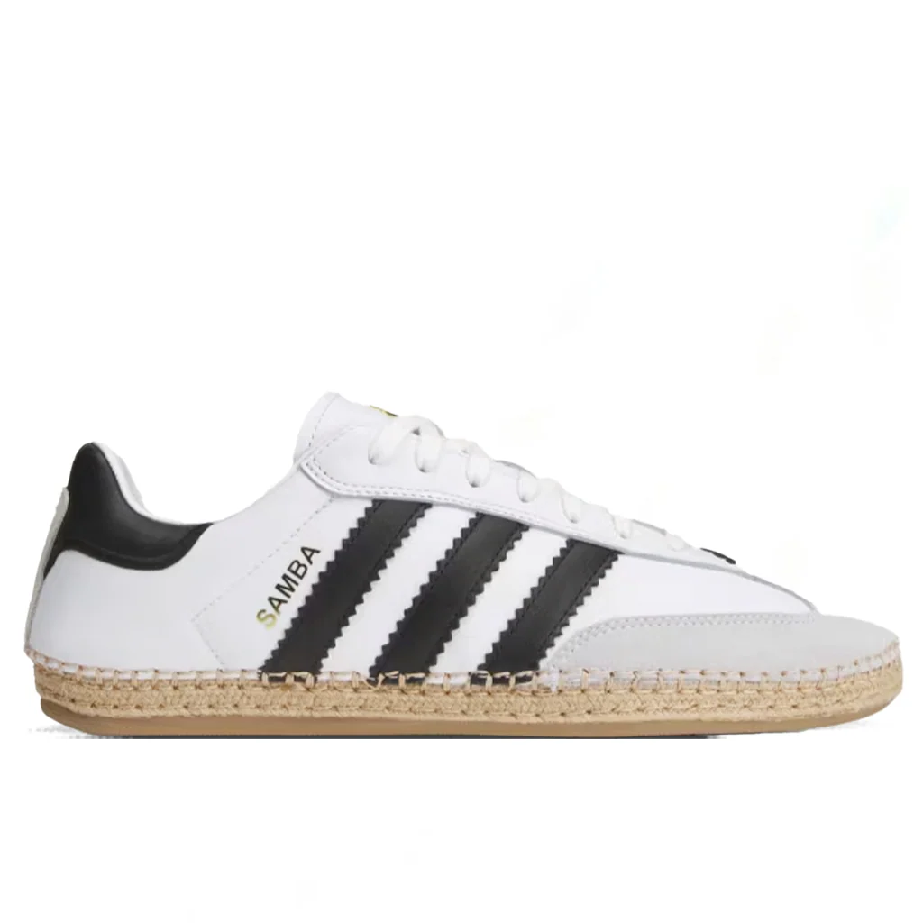Adidas Originals x CLOT by Edison Chen Samba - Footwear White/Core Black/Footwear White
