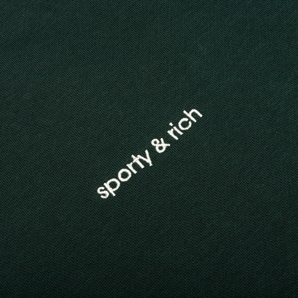 Adidas x Sporty & Rich Sweatshirt - Shadow Green - Image 3