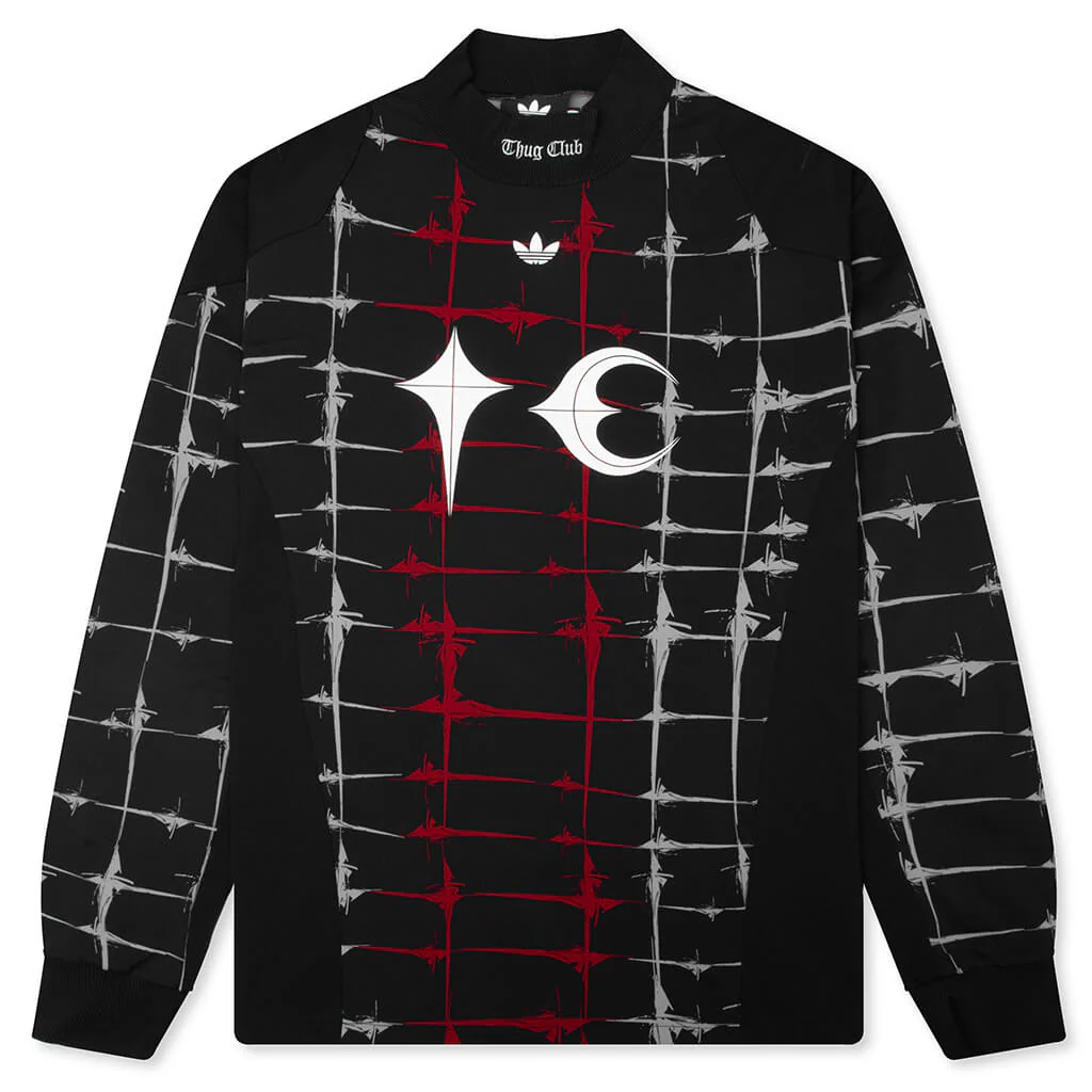Adidas x Thug Club Goalie L/S Tee - Black