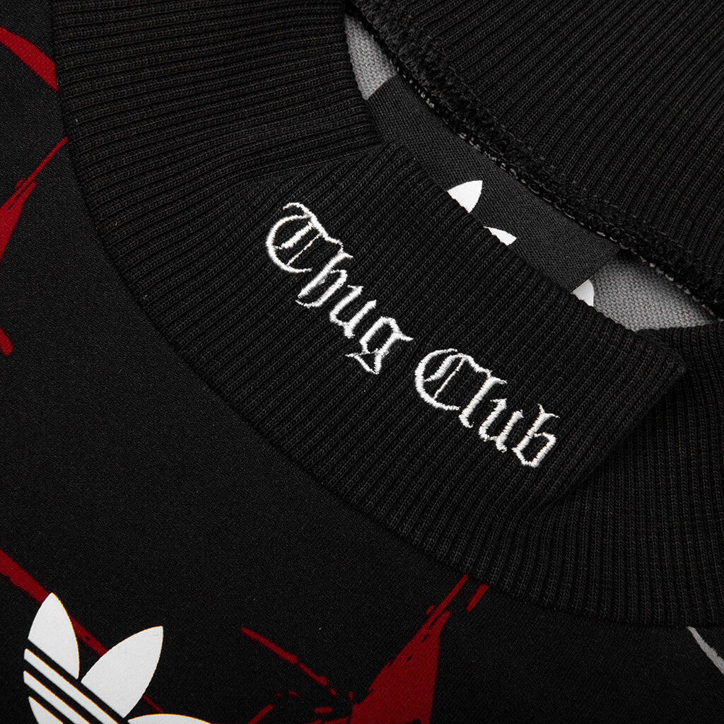 Adidas x Thug Club Goalie L/S Tee - Black - Image 4