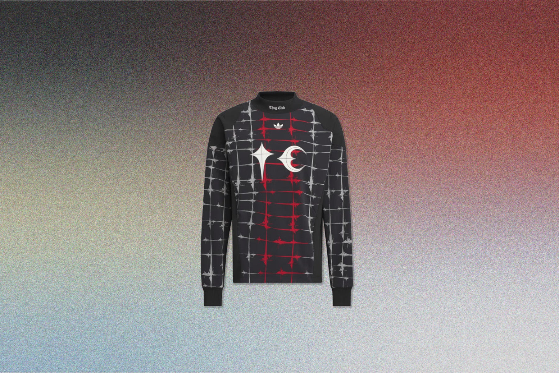Adidas x Thug Club Goalie L/S Tee - Black - Image 7