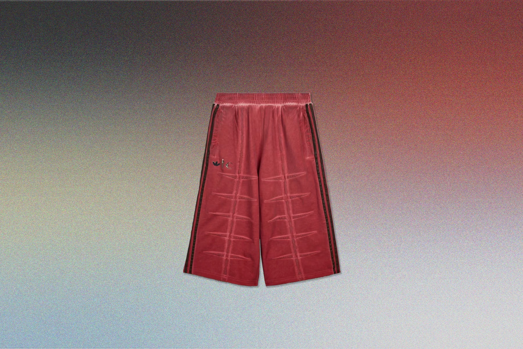 Adidas x Thug Club Sweat Jort - Power Red - Image 6