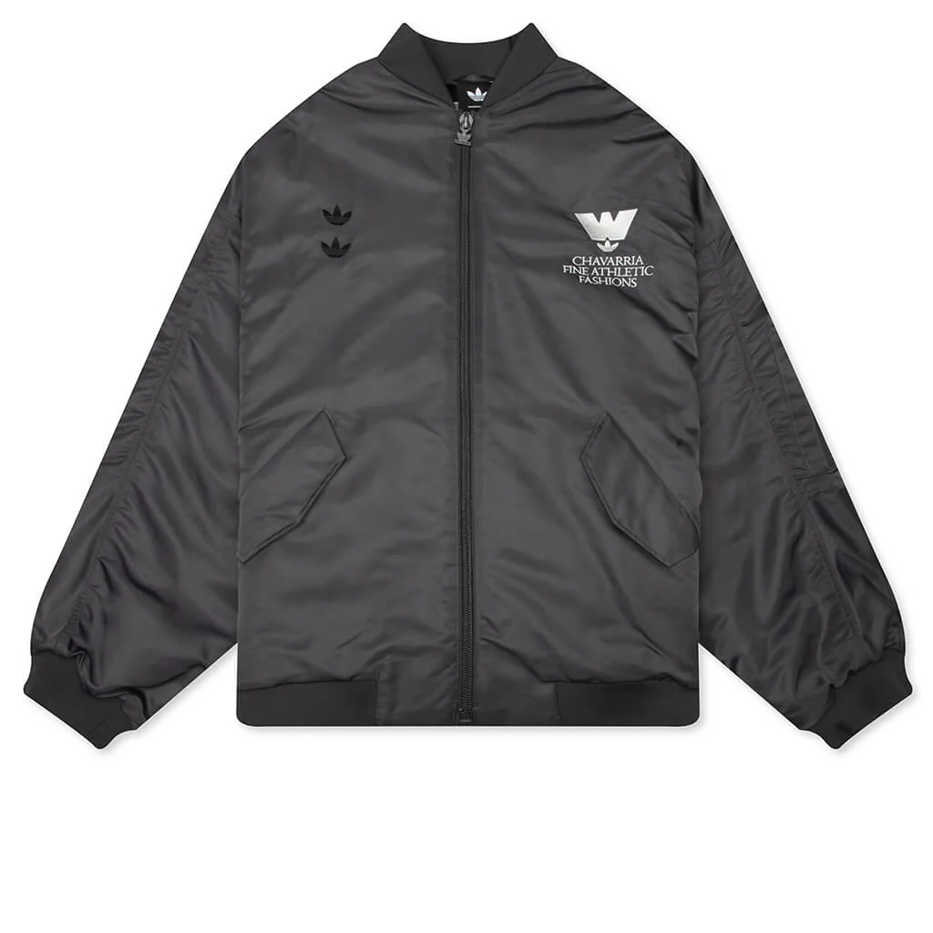 Adidas Originals x Willy Chavarria Bomber Jacket - Grey Six