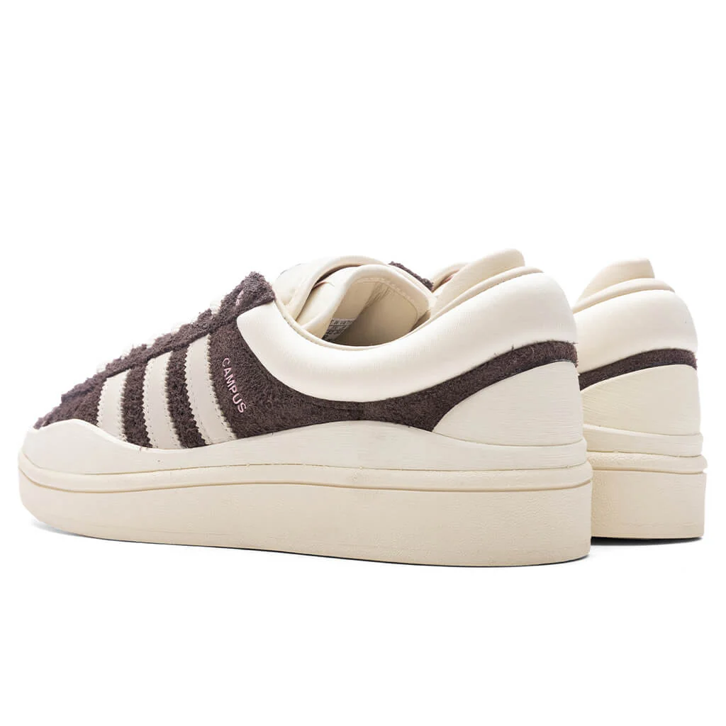 Adidas Originals x Bad Bunny Last Campus - Dark Brown/Chalk White/Cream White - Image 3