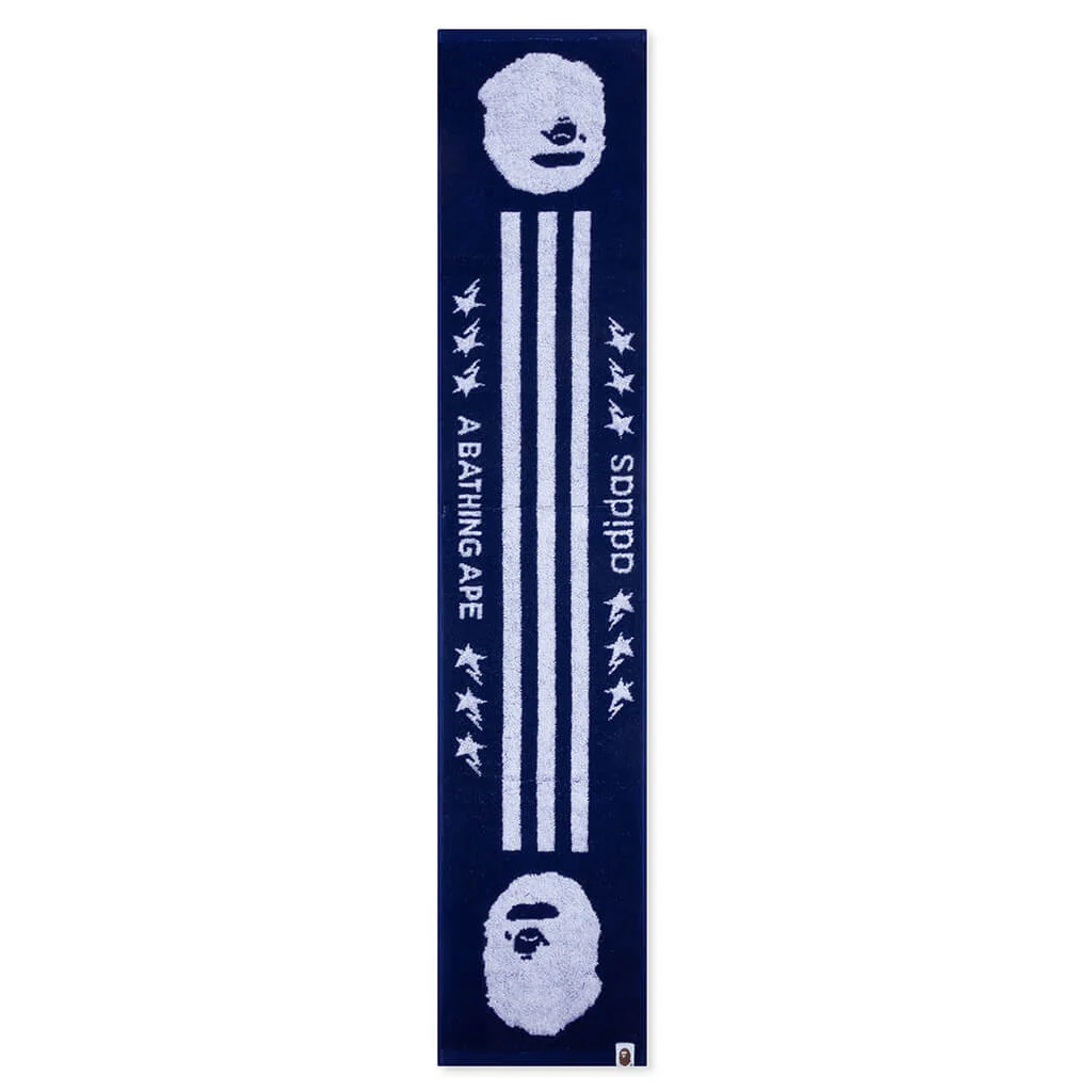 Adidas x BAPE Football Towel - Japan Blue