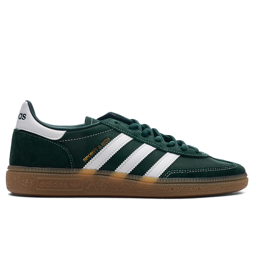Adidas x Sporty & Rich Handball Spezial - Dark Green/Cloud White/Gum