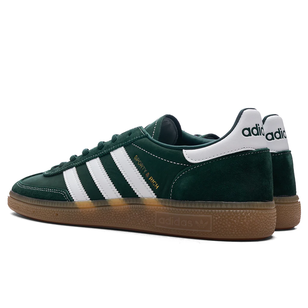Adidas x Sporty & Rich Handball Spezial - Dark Green/Cloud White/Gum - Image 3
