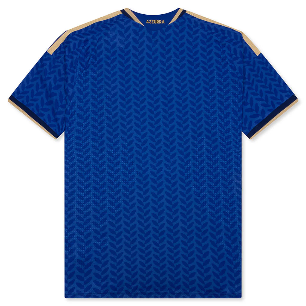 Italy 26 Home Authentic Jersey - Blue - Image 2