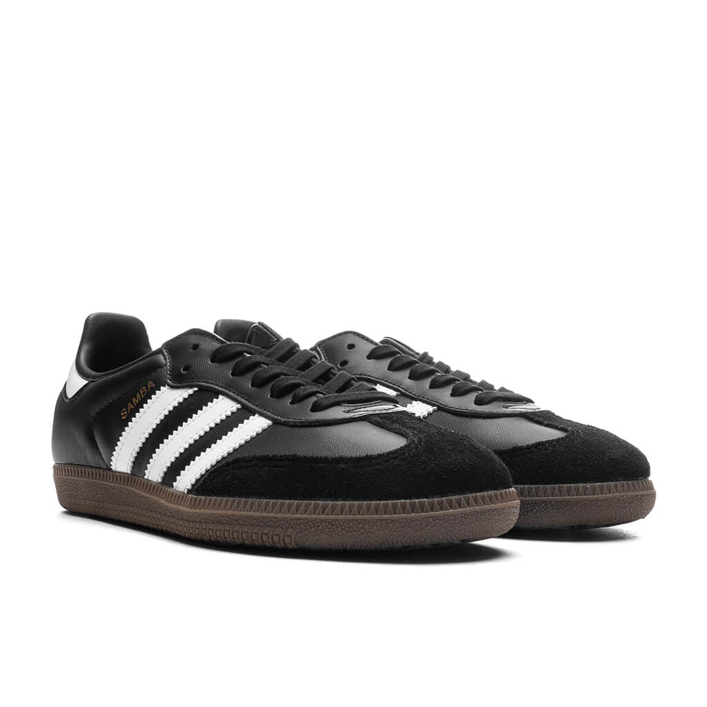 Kids Samba OG (GS) - Core Black/Cloud White/Gum - Image 2