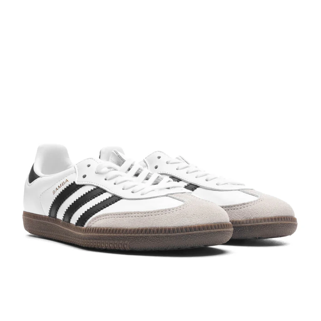 Kids Samba OG (GS) - Cloud White/Core Black/Gum - Image 2