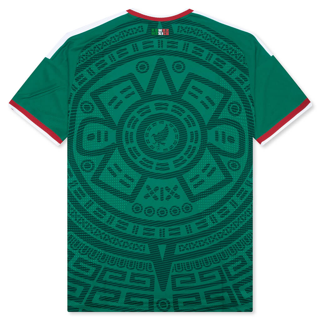 Mexico 26 Home Authentic Jersey - Green - Image 2