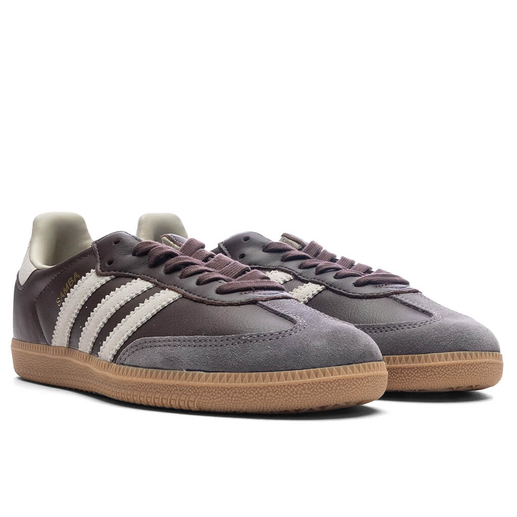 Samba OG - Brown/Putty Grey/Gold Metallic - Image 2