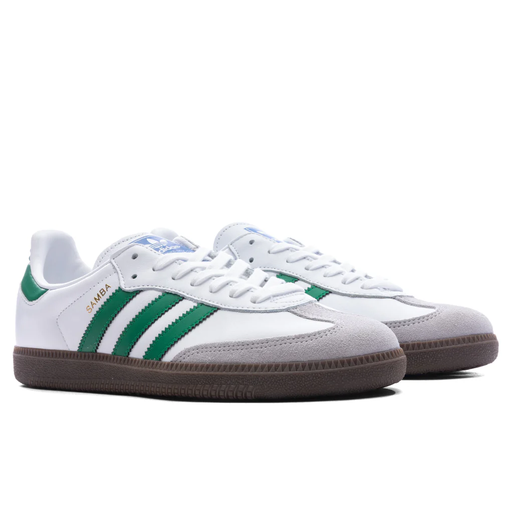 Samba OG - Cloud White/Green/Gum - Image 2