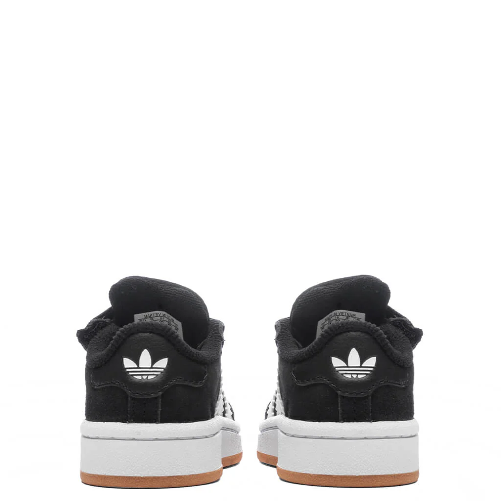 Toddlers Campus 00s Comfort Elastic Lace -  Core Black/Cloud White/Gum - Image 4