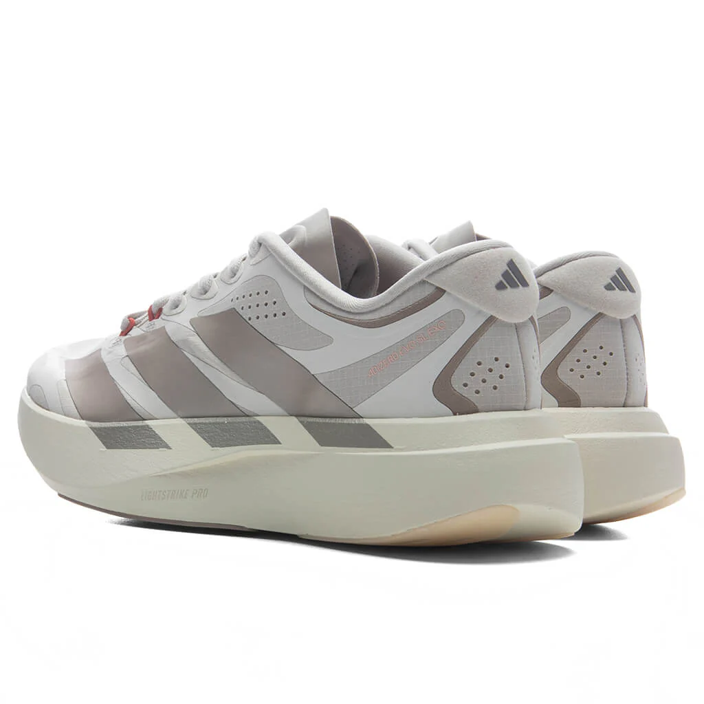 Women's Adizero Evo SL Exo - Footwear White/Haze Coral - Image 3