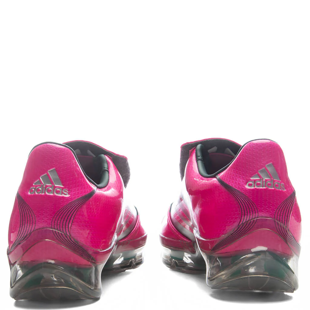 Women's F50 Adiframe Walkable - Shock Pink/Bold Green/Silver Metallic - Image 4