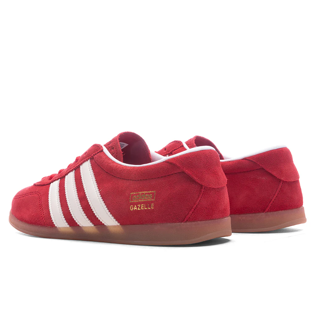 Women's Gazelle Low Pro - Better Scarlet/Cloud White/Gum - Image 3