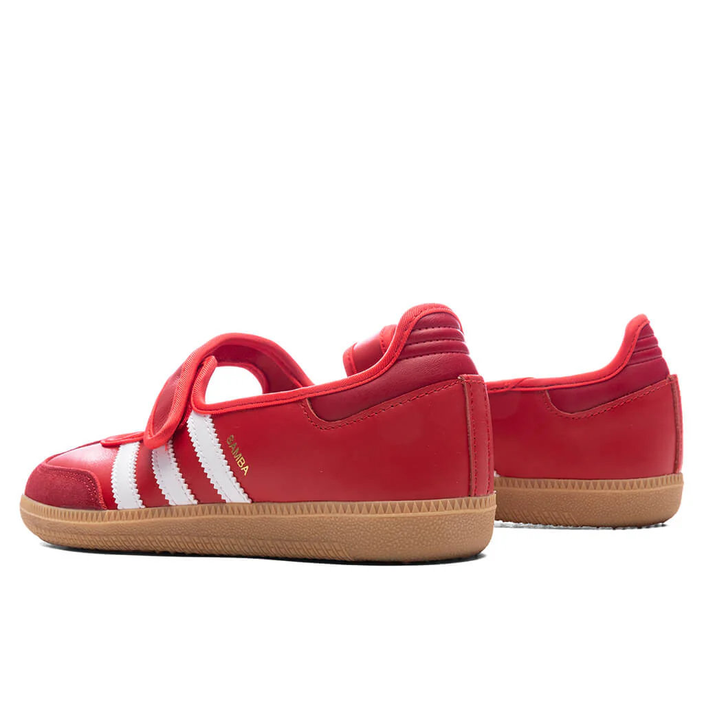 Women's Samba Jane - Better Scarlet/Team Victory Red/Gum - Image 3