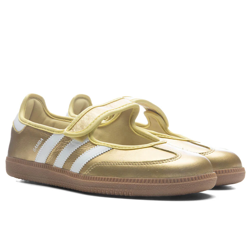 Women's Samba Jane - Gold Metallic/Cloud White/Gum - Image 2