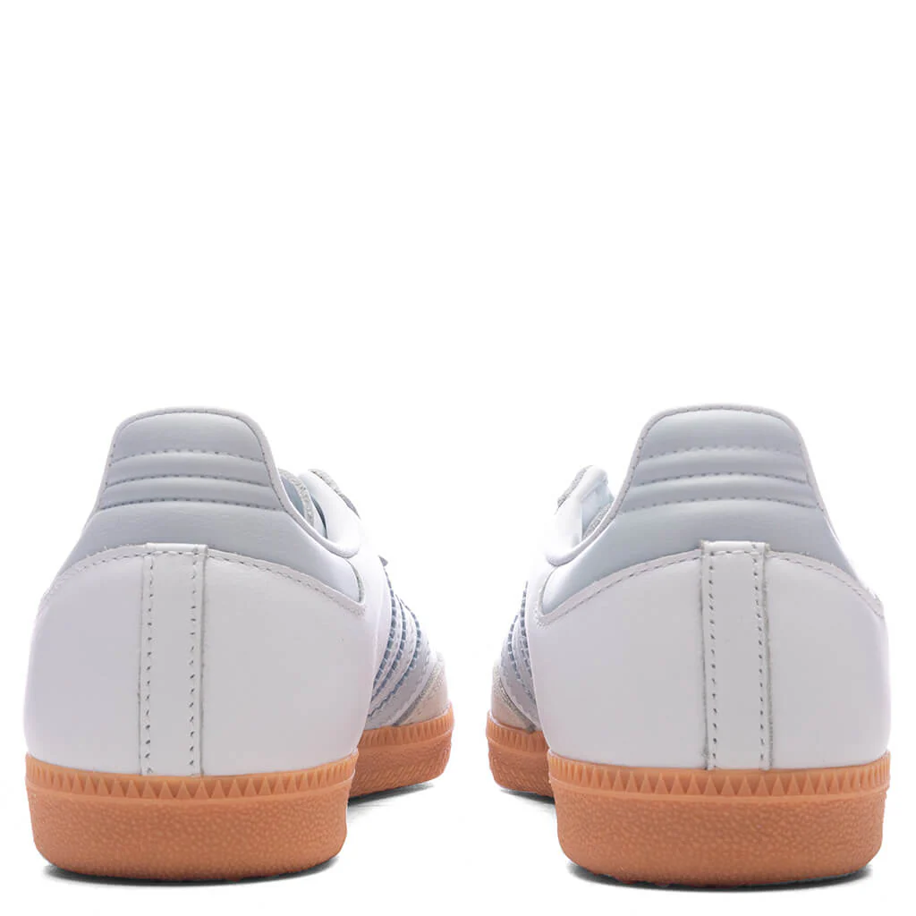 Women's Samba OG - Cloud White/Halo Blue/Off-White - Image 4